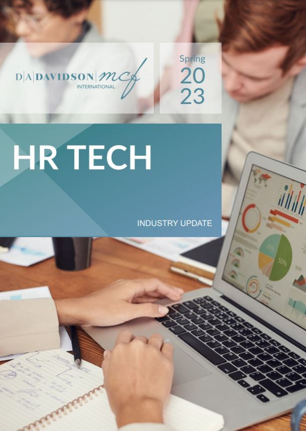 HR Tech Industry Update Front cover of report
