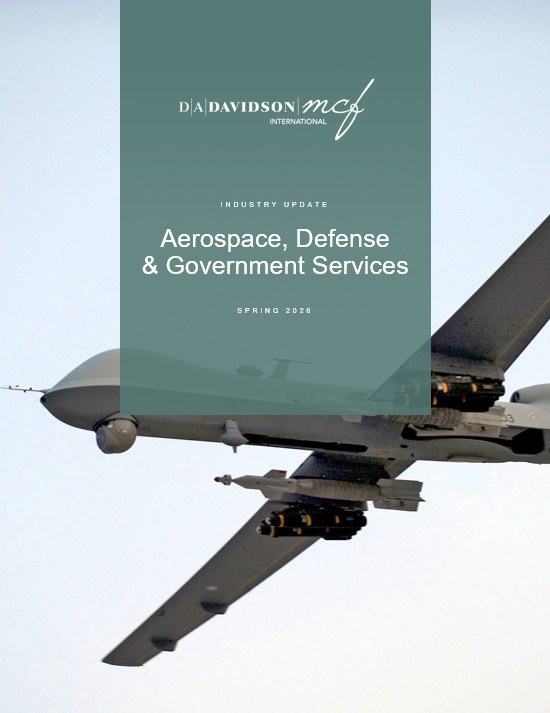 Spring Economic Update Aerospace, Defense & Government Services | Industry Update Spring 2026 ...
