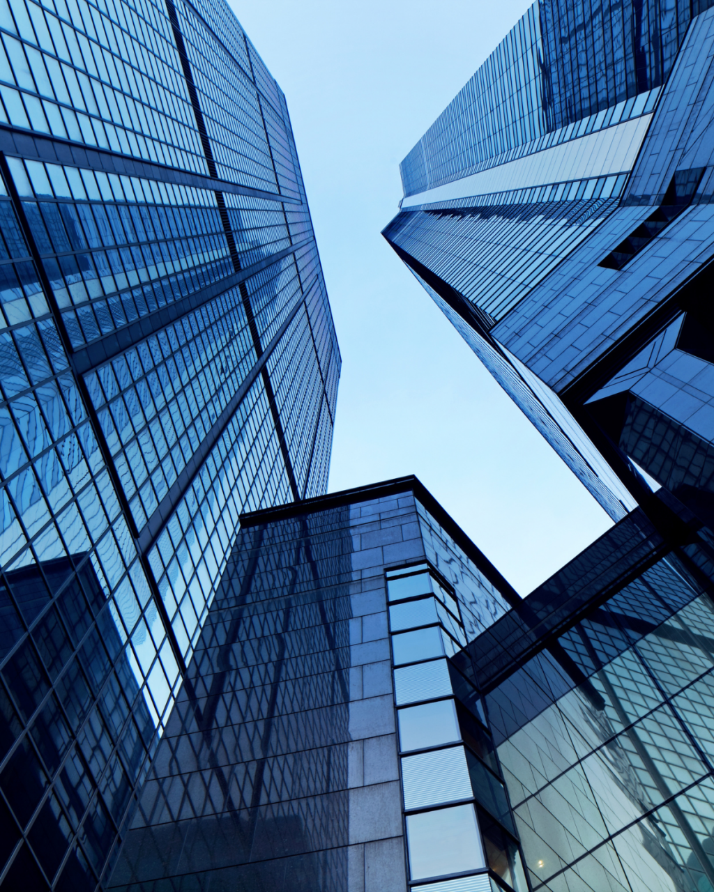 Skyscrapers with a blue tint - HR Tech cover image